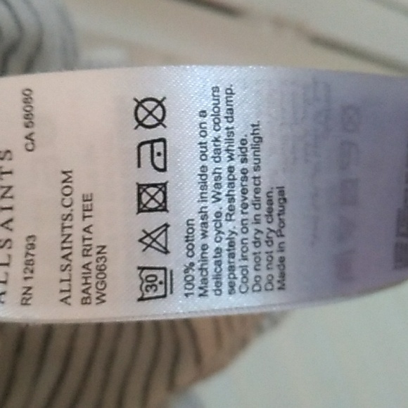 All Saints LG oversized tee - Picture 5 of 6